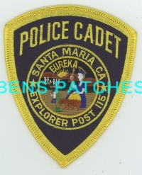 CALIFORNIA,SANTA MARIA POLICE CADET 1